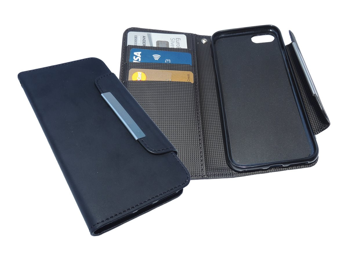 Verpackung der SANDBERG Flip Wallet iPhone 7/8 blackskin