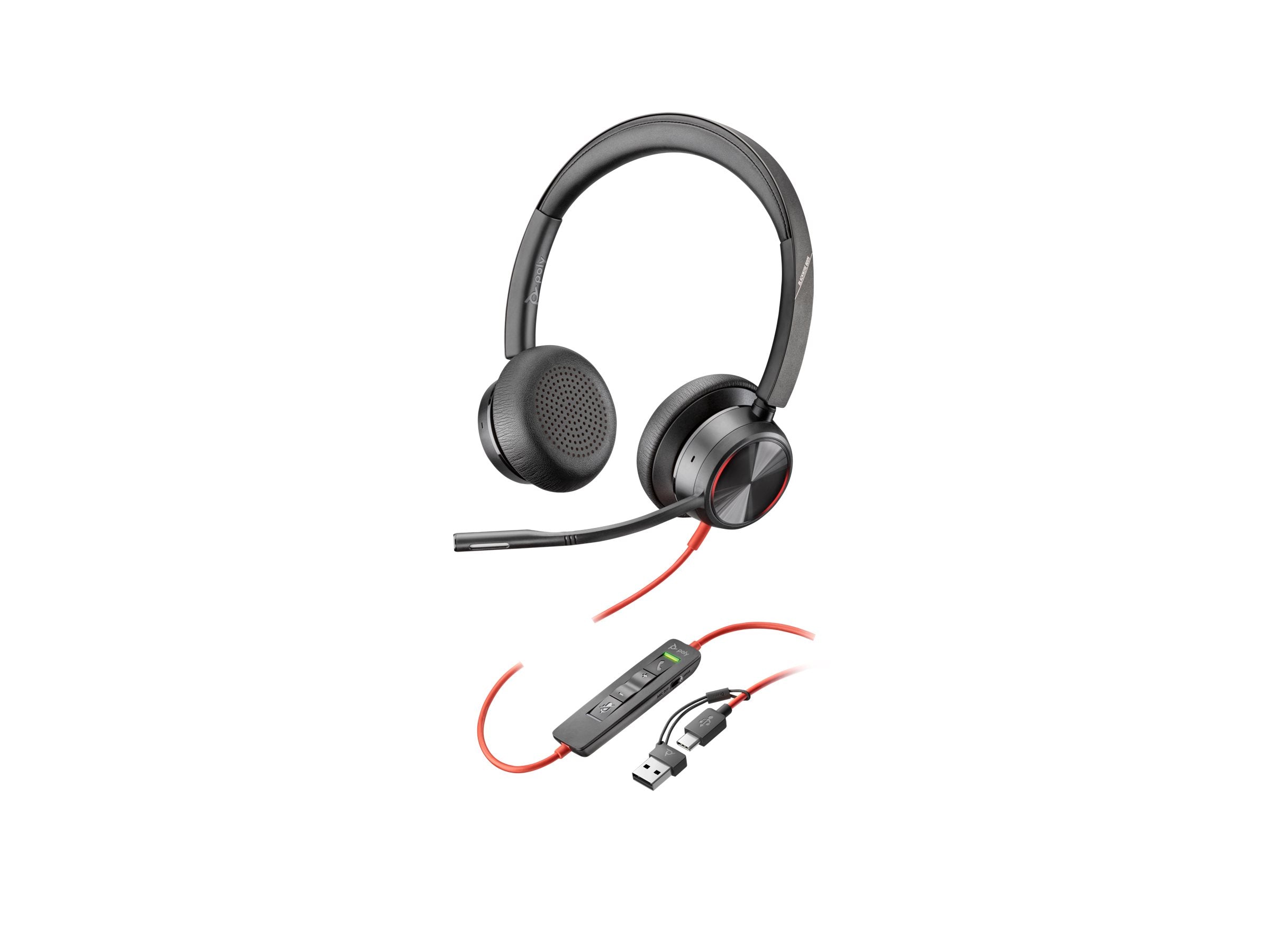 HP Poly Blackwire 8225 Stereo USB-C Headset Detailansicht