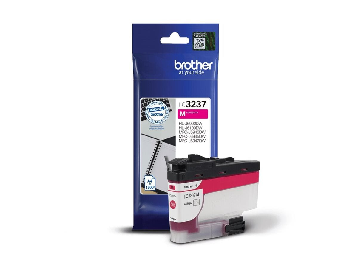 BROTHER LC-3237M Tintenpatrone Magenta Vorderansicht