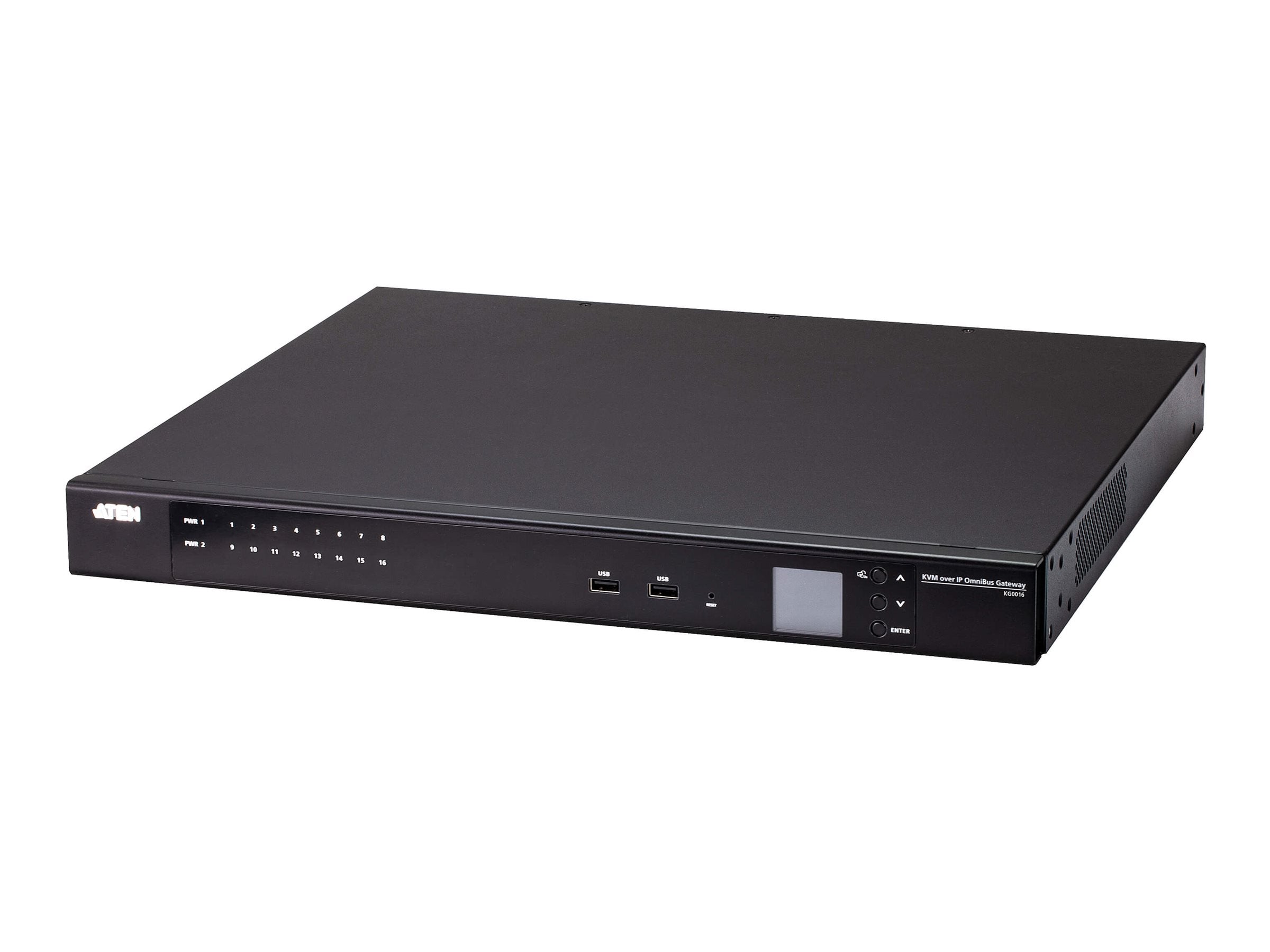 ATEN KG0016 Omnibus Gateway 16 KVM over IP - Vorderansicht