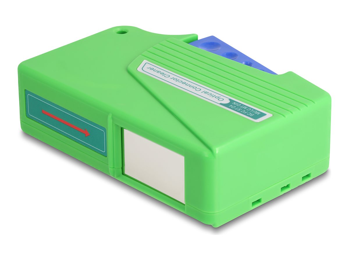 DELOCK LWL Reinigungskassette Vorderansicht
