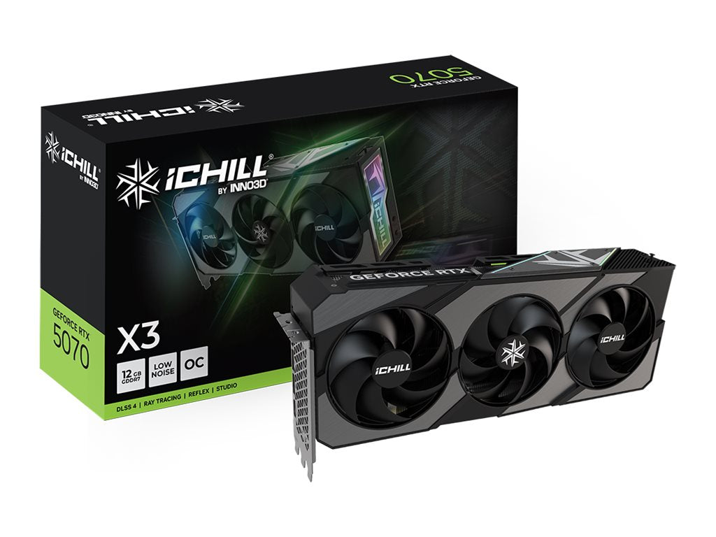 INNO3D GeForce RTX 5070 iChill X3 12GB GDDR7 3xDP 1xHDMI