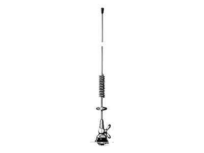 PROCOM MU 4-Z/h Mobile Kolineare 4 dB Antenne - Vorderansicht