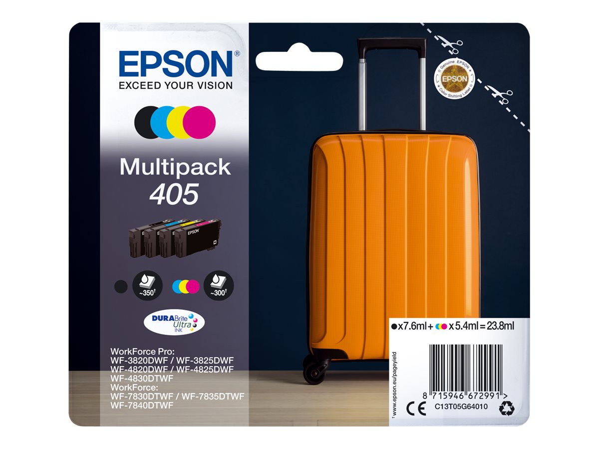 EPSON 2LB Multipack 4-colours 405 DURABrite Ultra Ink w/s Verpackung