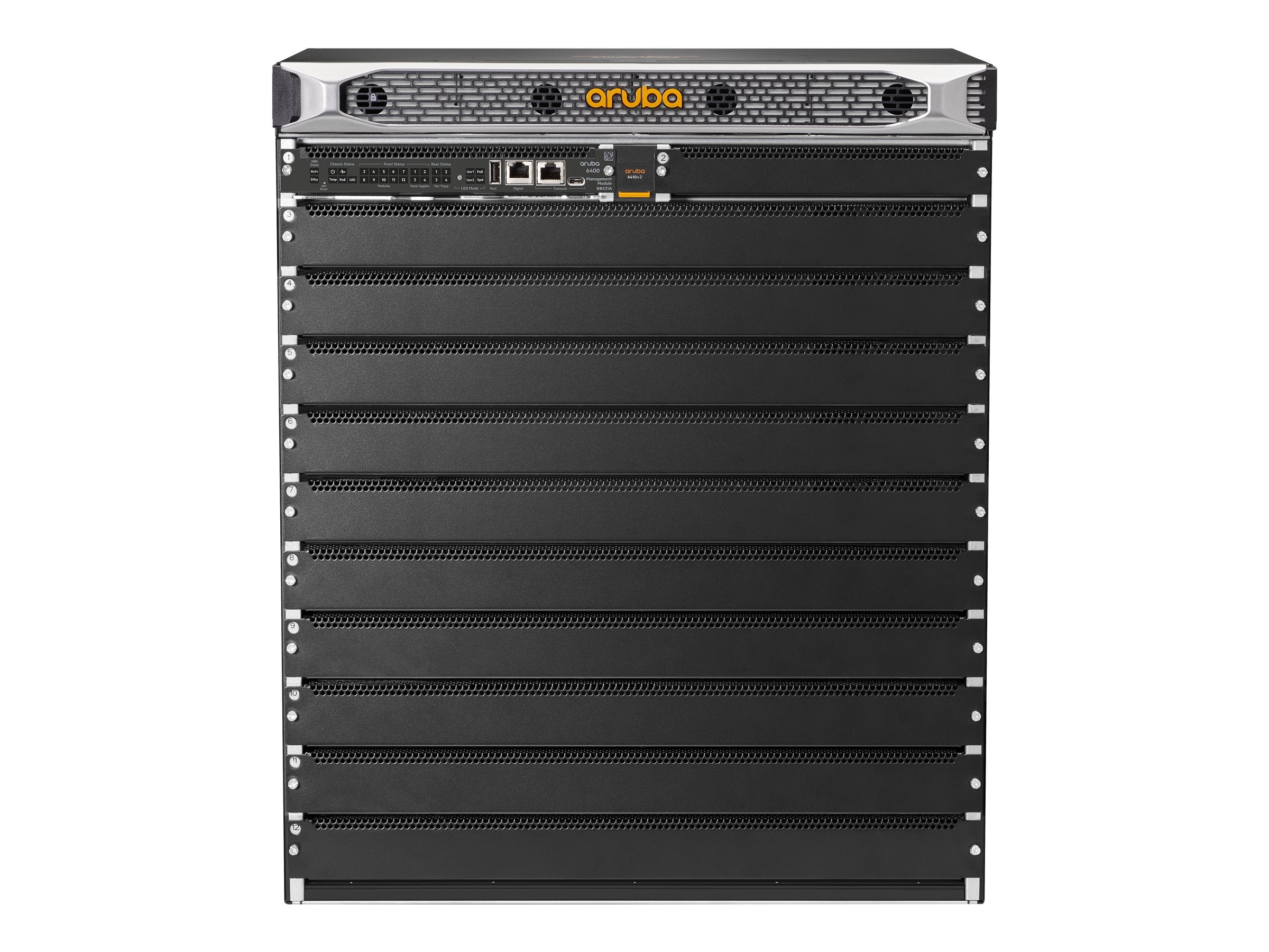 HPE Aruba 6410 v2 Switch Vorderansicht