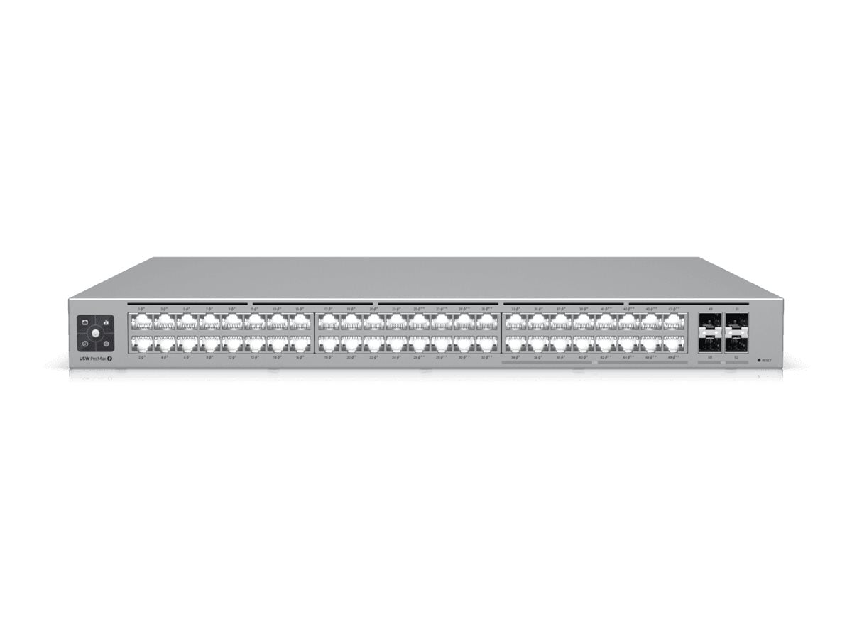 UBIQUITI USW-Pro-Max-48-PoE Switch Vorderansicht