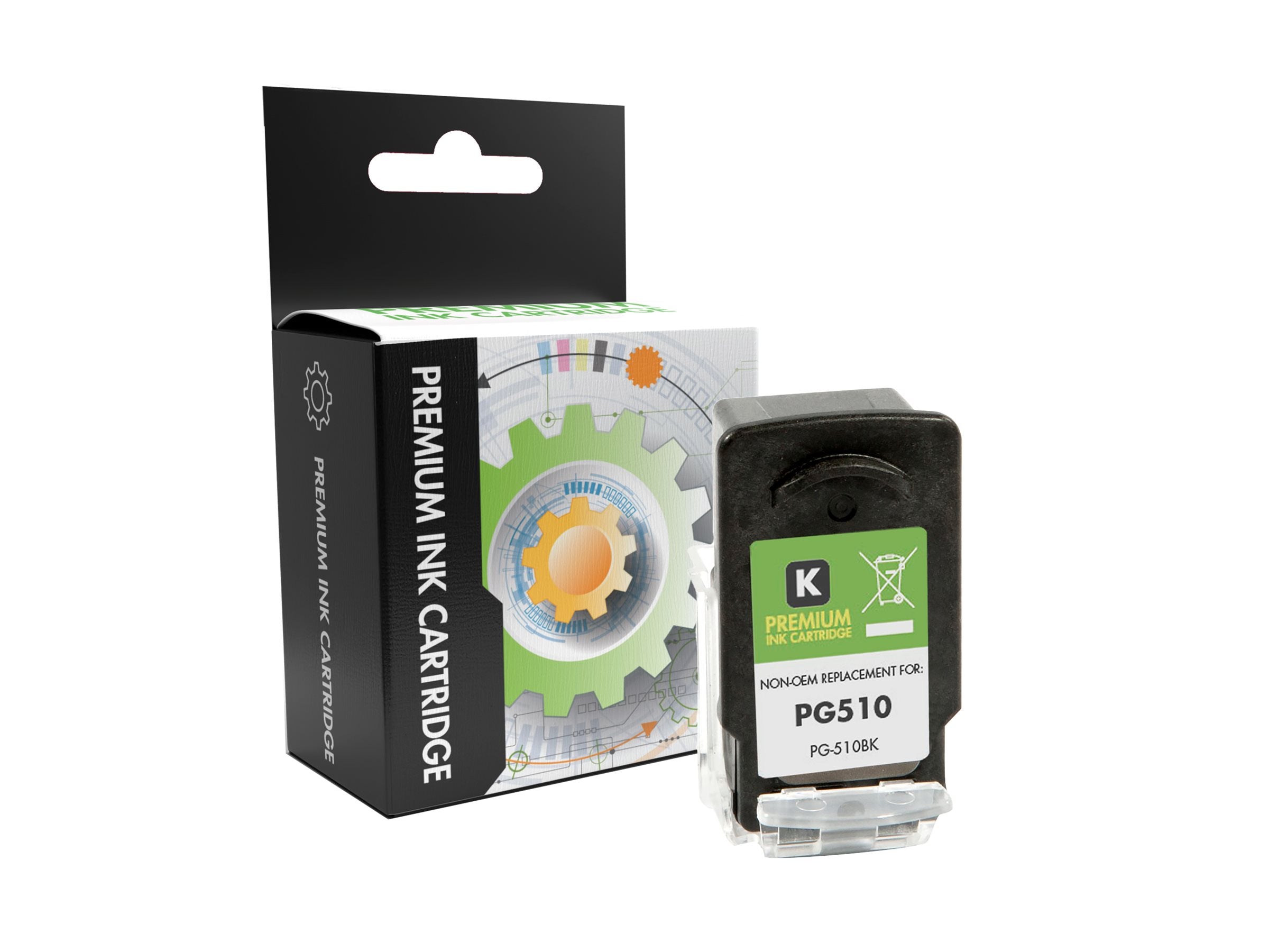 STATIC Ink cartridge Canon PG-510 Tintenpatrone Vorderansicht