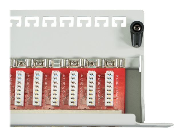EFB Patchpanel STP 24xRJ45 Cat6A Vorderansicht