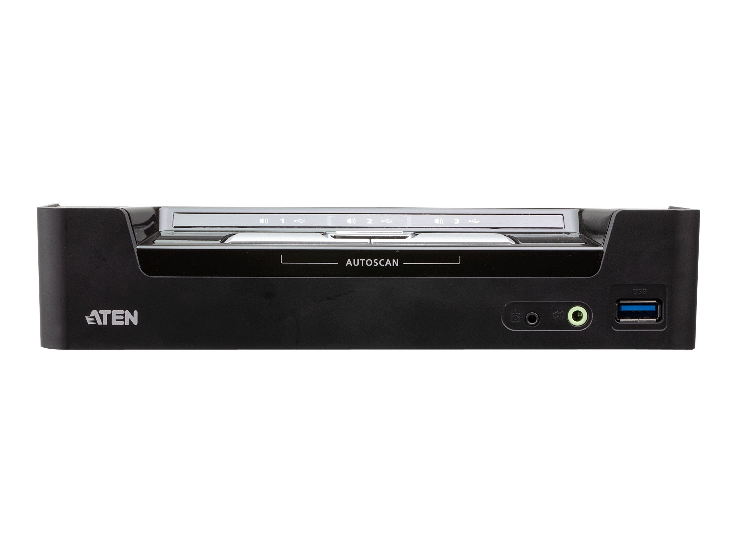 ATEN CS1953 3-Port USB-C DisplayPort Hybrid KVM Anschlussmöglichkeiten