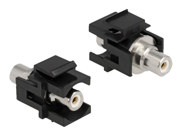 DELOCK Keystone Modul Cinch Buchse Vorderansicht