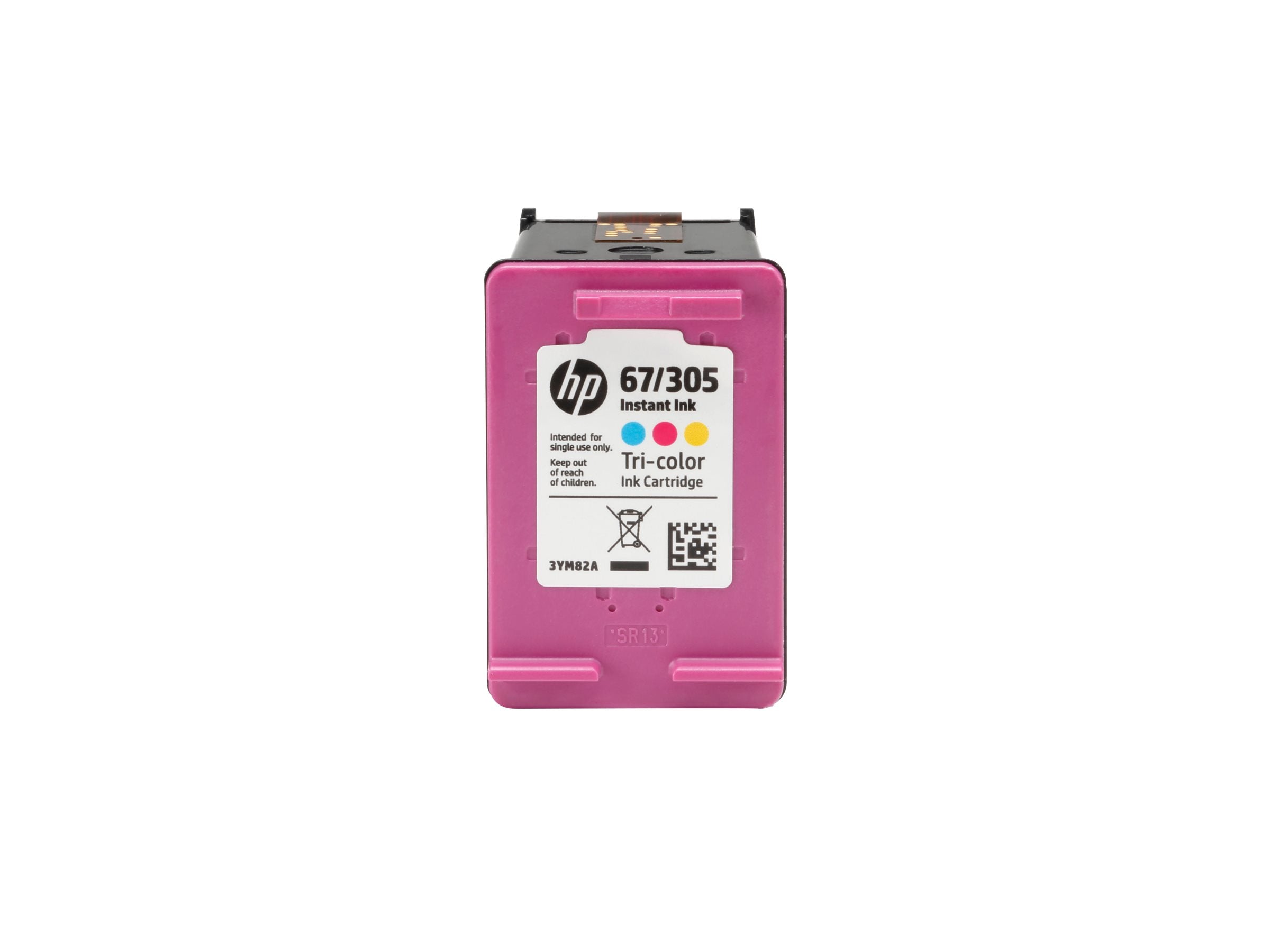 HP 305 2-Pack Tri-color/Black Original Ink Cartridge Seitenansicht
