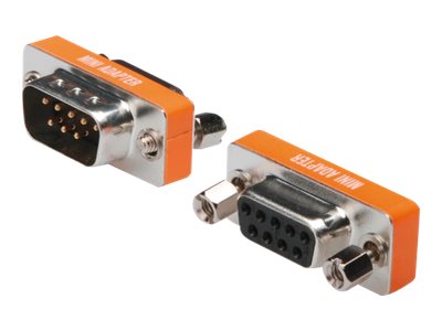 DIGITUS Null Modem Adapter D-Sub9 Metallgehäuse M/F Verpackung