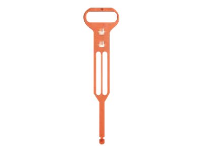 BACHMANN Kabeltragehilfe PVC orange Vorderansicht