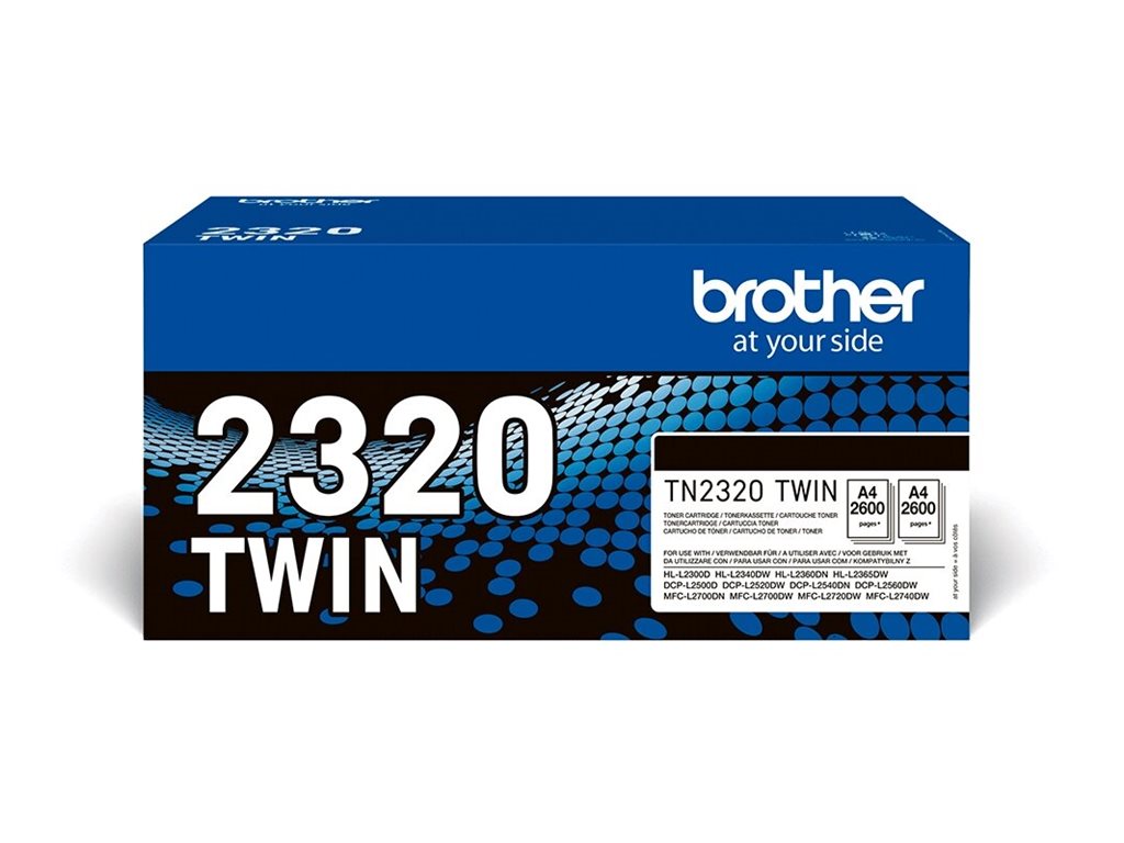 BROTHER TN2320 TWIN-pack Tonerpatronen Detailansicht