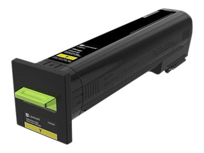 LEXMARK Toner Yellow 22K CS820 Vorderansicht