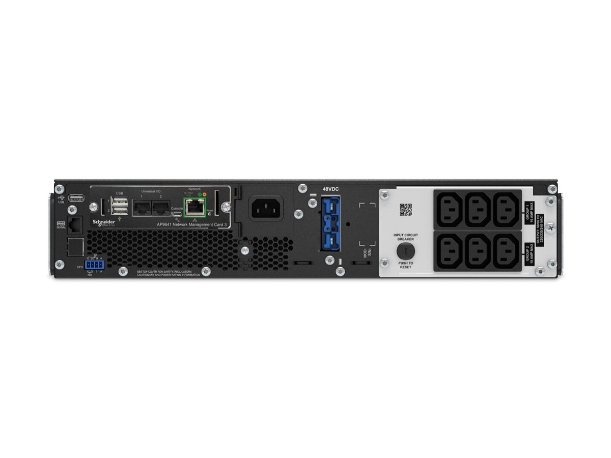 APC Smart-UPS SRT 1500VA RM 230V Network Card Verpackung