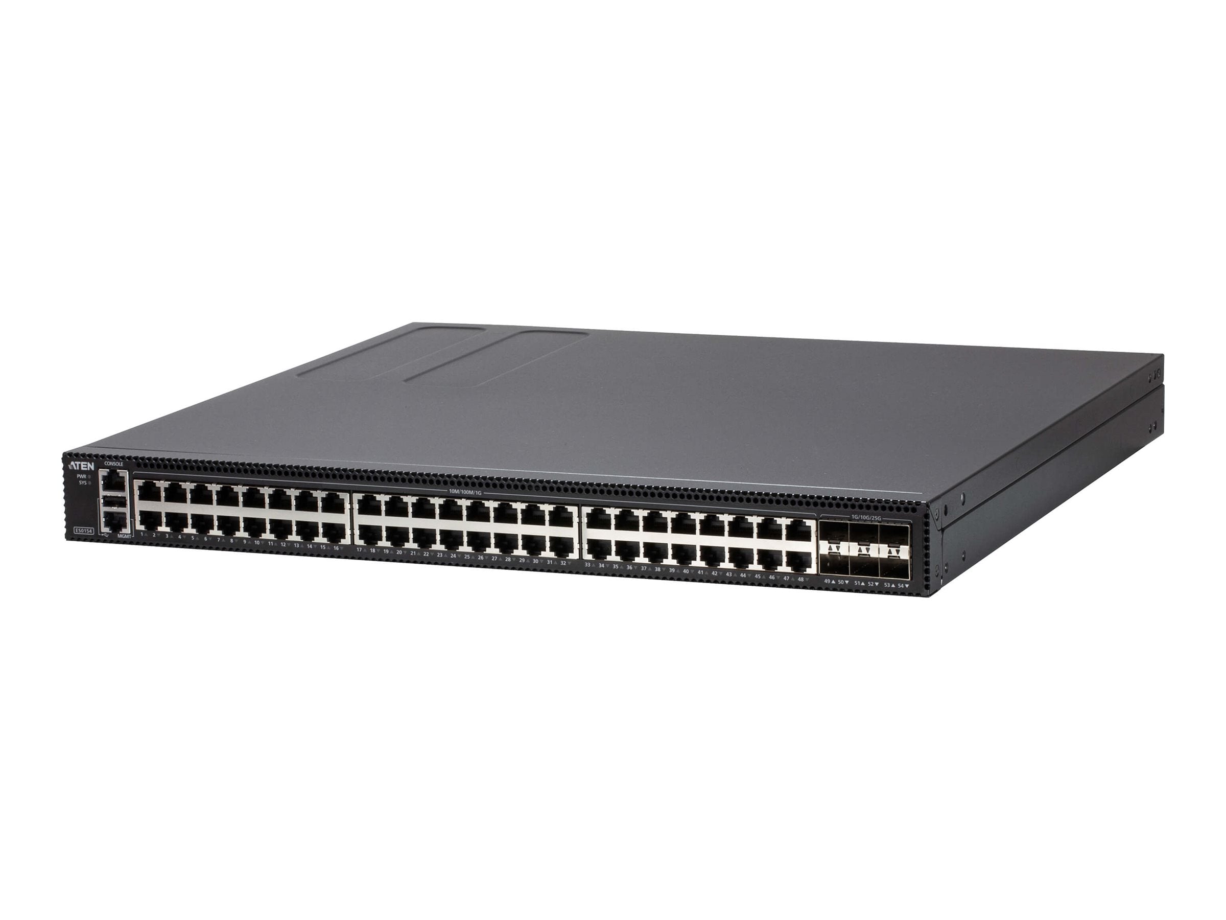 ATEN ES0154 GbE Managed Switch 54 Port Vorderansicht