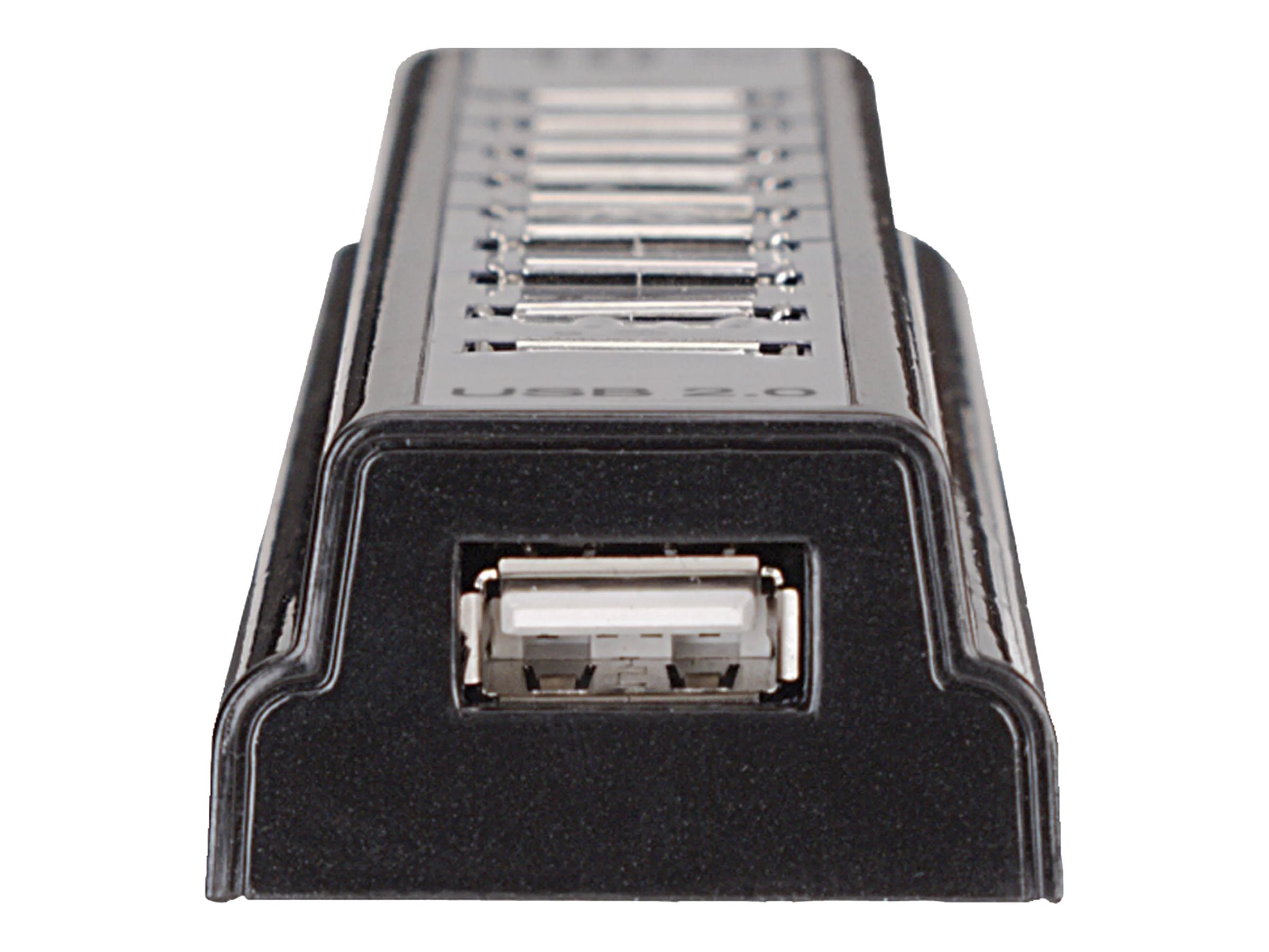 MANHATTAN Hi-Speed USB 2.0 Desktop Hub 10 Ports Detailansicht
