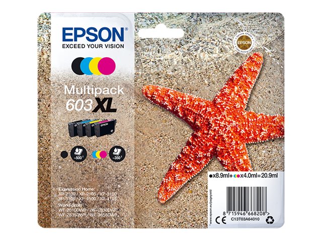 EPSON 1LB Multipack 4-colours 603XL Ink w/s - Verpackung