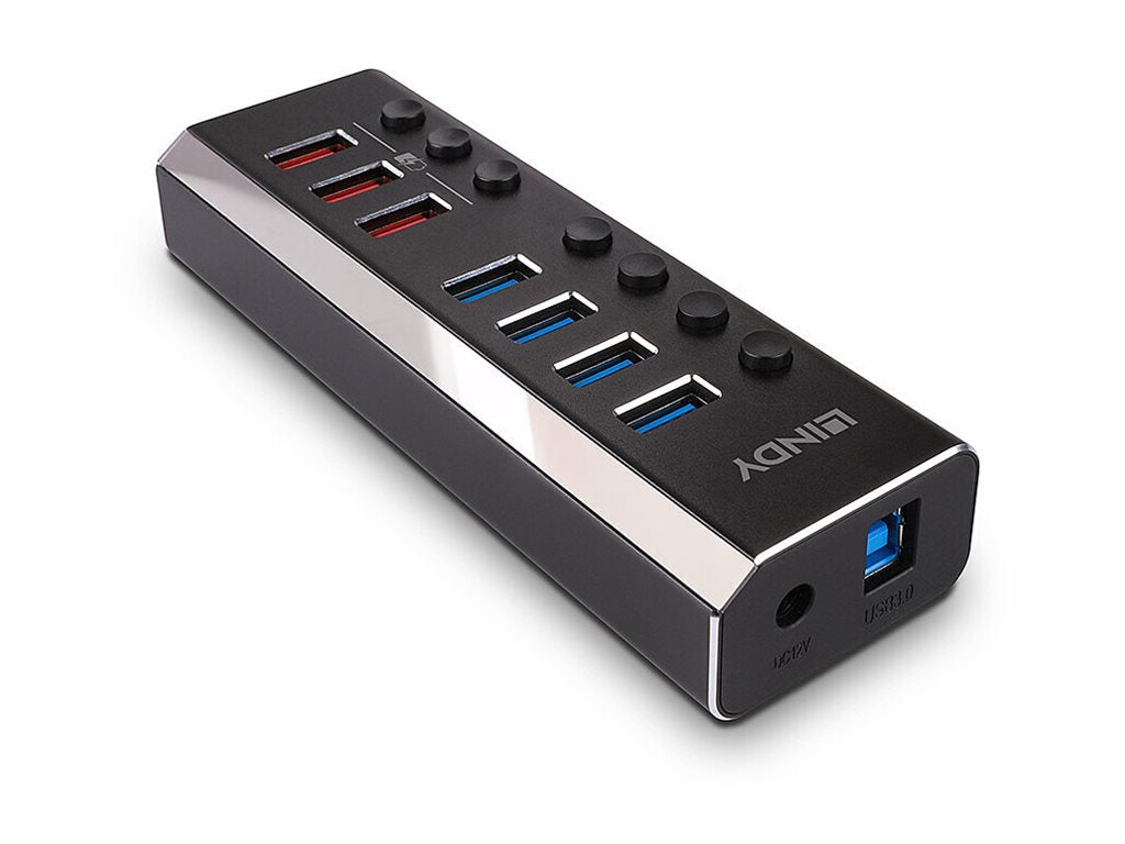 LINDY 4 Port USB 3.0 Hub Detailansicht