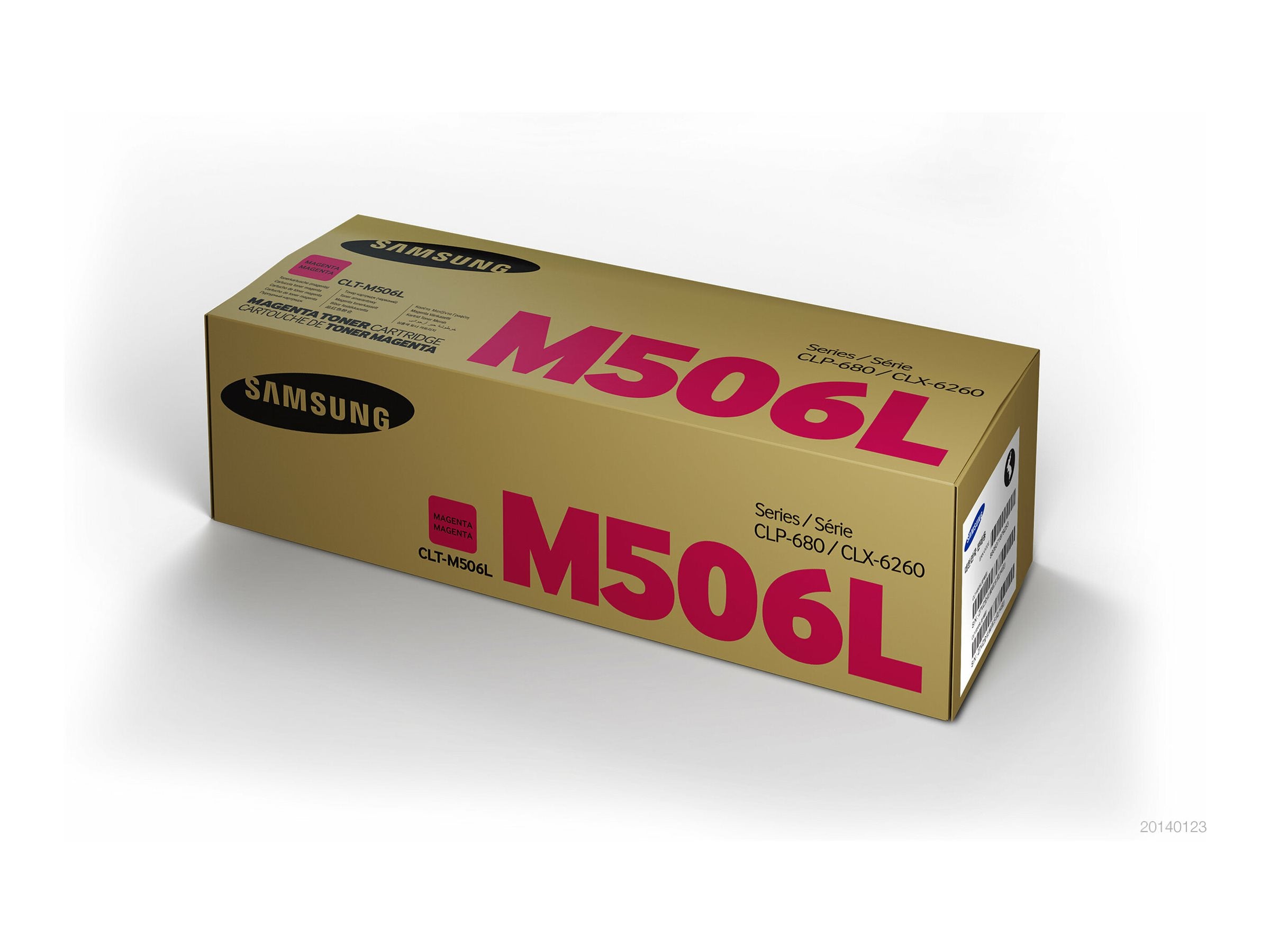 SAMSUNG original Toner cartridge LT-M506L/ELS Verpackung