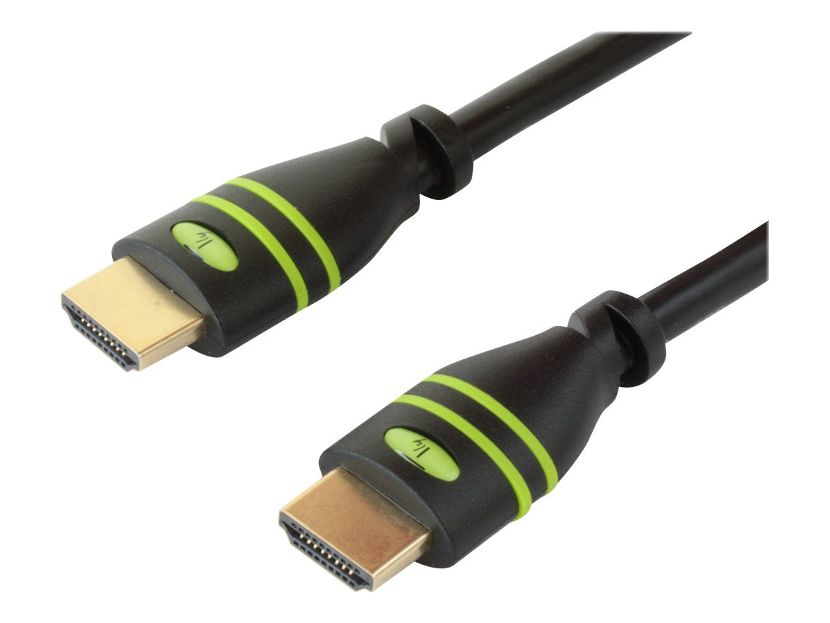 TECHLY HDMI High Speed mit Ethernet Anschlusskabel 0,5m - Anschlussansicht