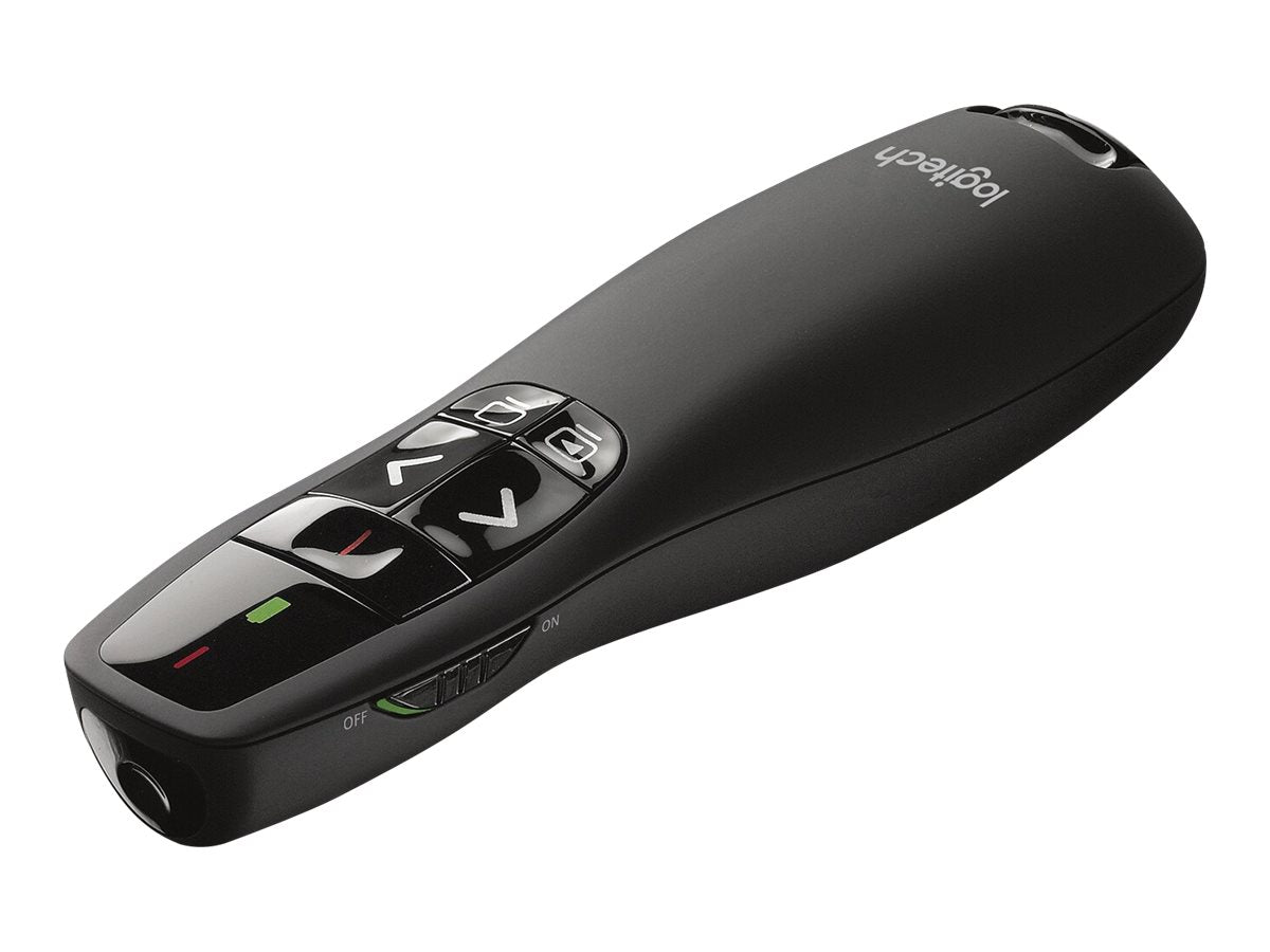 LOGITECH Wireless Presenter R400 in Benutzung