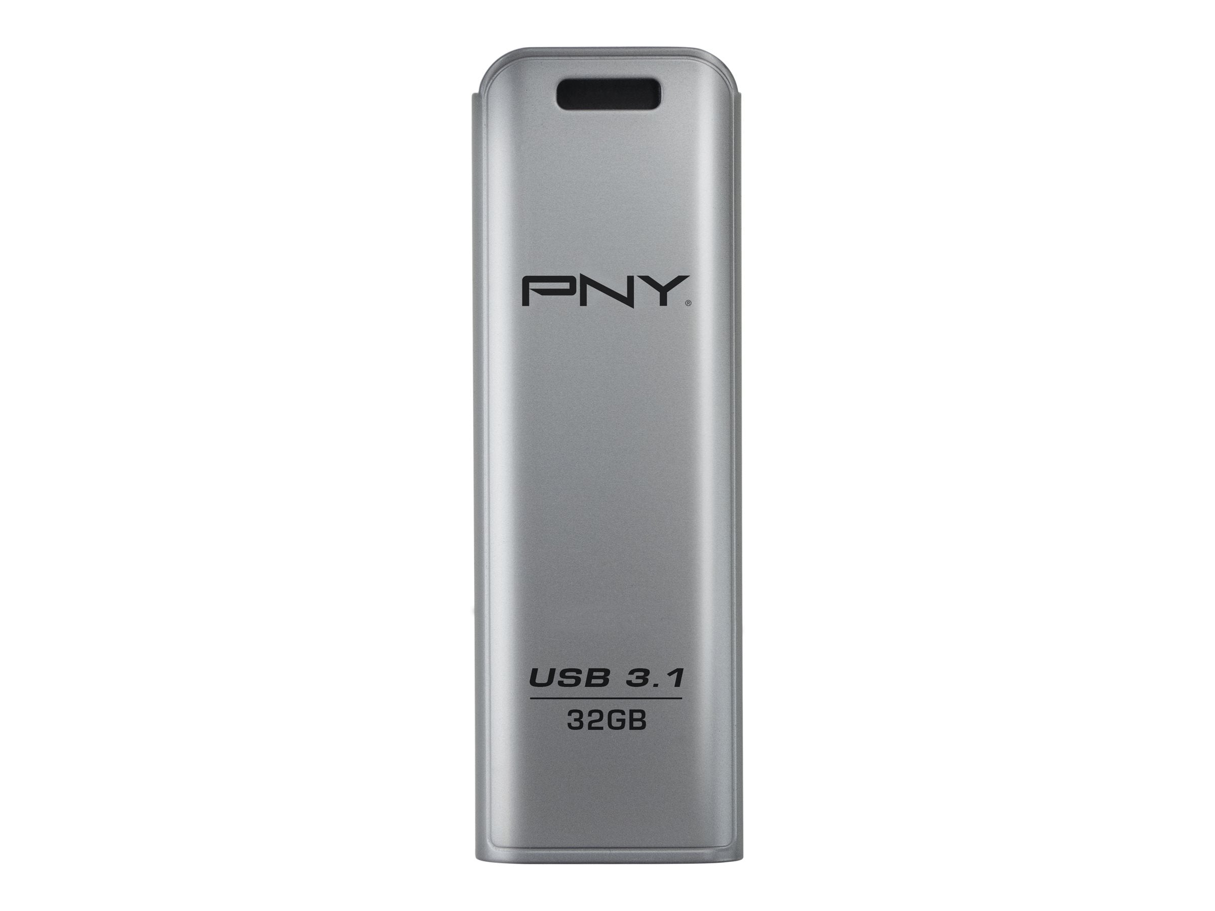 PNY ELITE STEEL USB 3.1 32GB USB Stick Vorderansicht