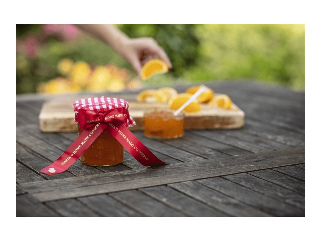 BROTHER P-Touch 24mm wind red/gold ribbon tape Anwendung