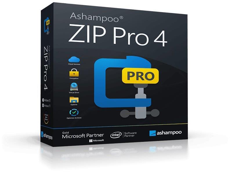 ASHAMPOO ZIP Pro 4 Vorderansicht
