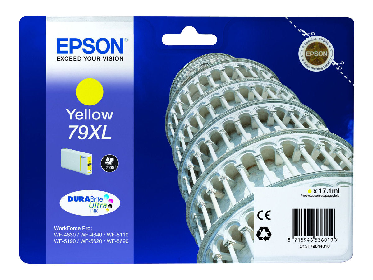 EPSON 79XL Tintenpatrone Gelb Verpackung