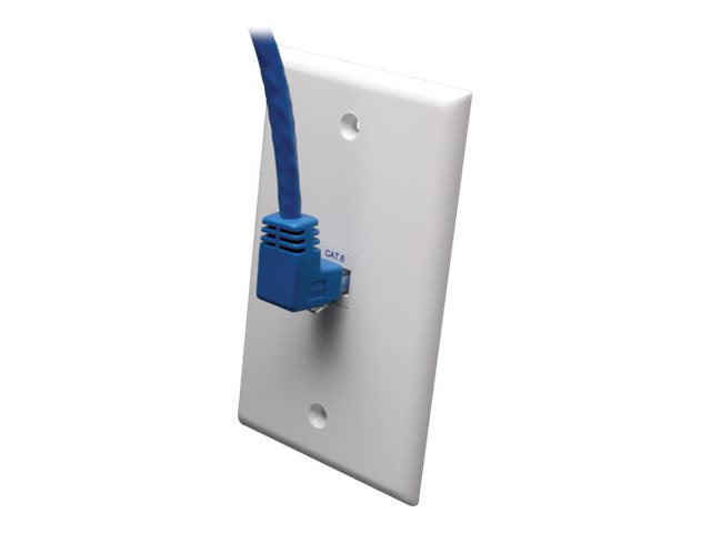 EATON TRIPPLITE Up-Angle Cat6 Gigabit Molded UTP Ethernet Cable Vorderansicht