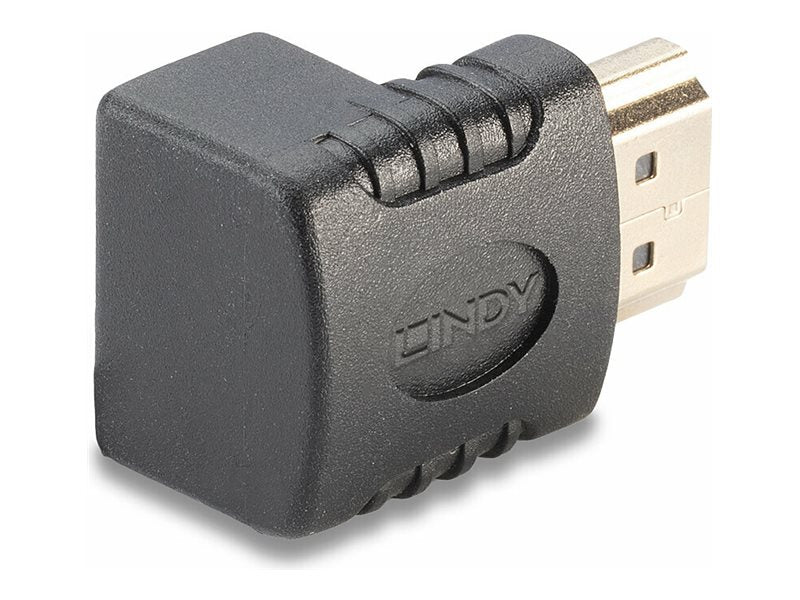 LINDY HDMI Adapter 90Grad nach oben Winkeladapter M F - Anschlussansicht