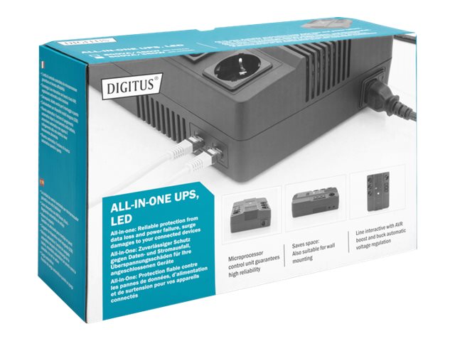 DIGITUS UPS Line-Interactive 600VA Verpackung