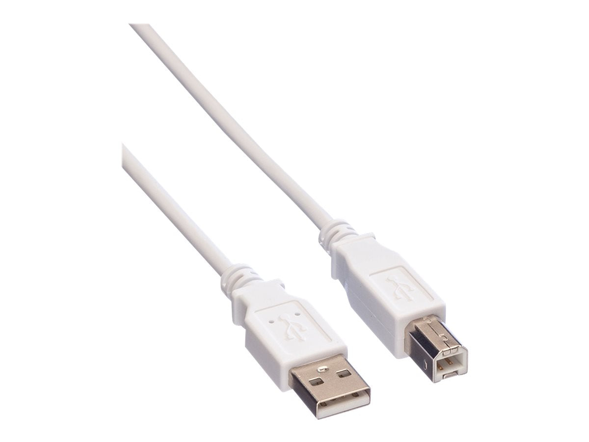 VALUE USB 2.0 Kabel Typ A-B weiss 4,5m - Verpackung