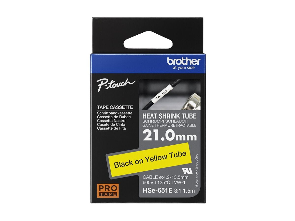 BROTHER HSE651E Schrumpfschlauchtape Vorderansicht