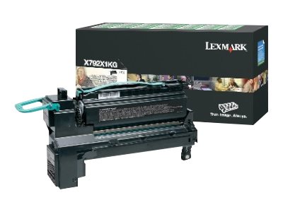 LEXMARK X792 Toner schwarz extra hohe Kapazität Verpackung