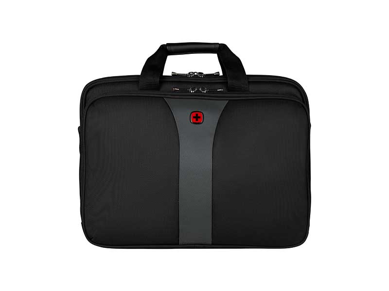 WENGER Legacy Notebooktasche schwarz/grau Verpackung