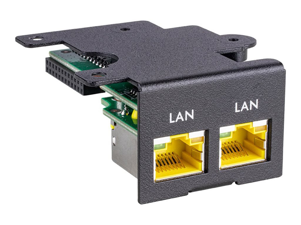 SHUTTLE LAN22 Erweiterungsmodul 2xLan Vorderansicht
