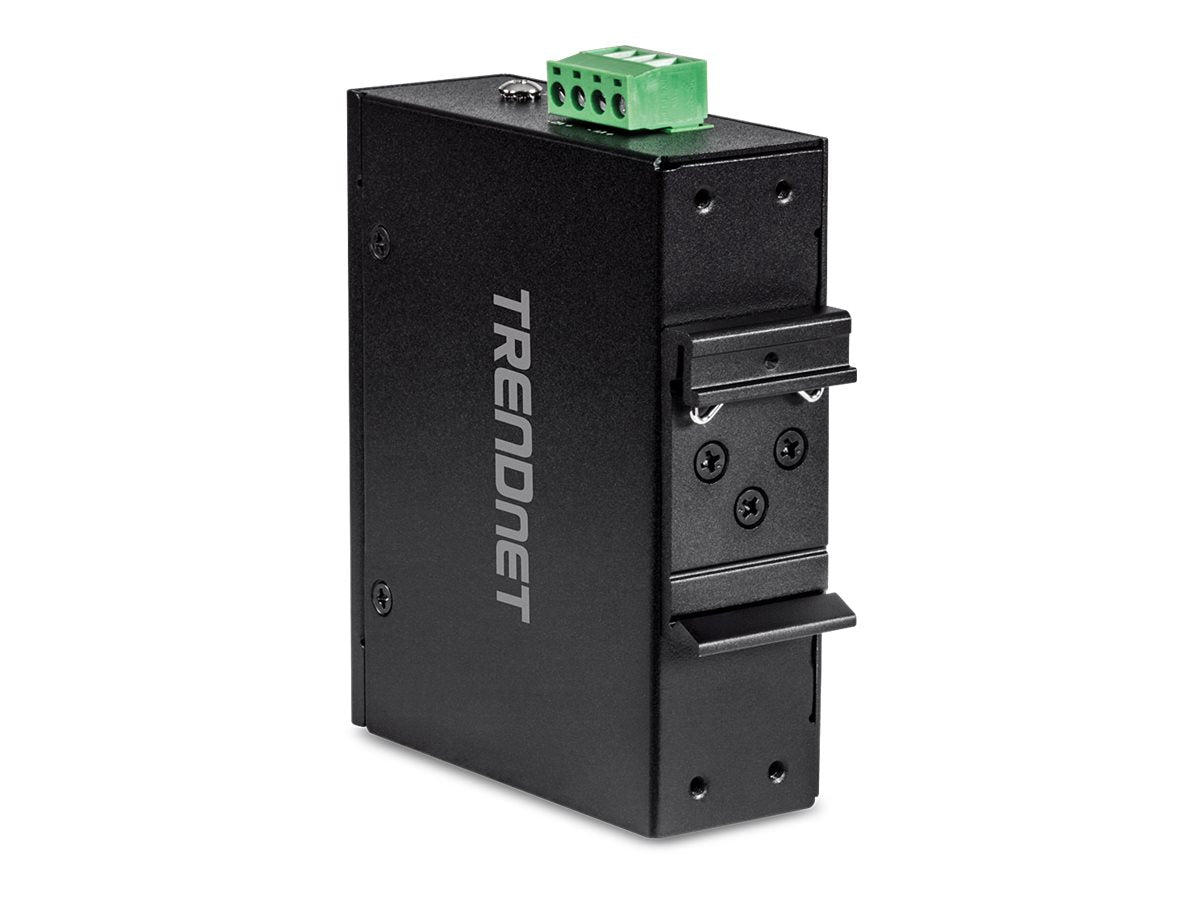 TRENDNET TI-E50 Industrial Fast Ethernet DIN-Rail Switch 5-Port Vorderansicht