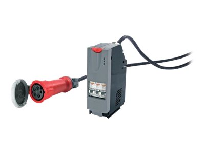 APC IT Power Distribution Module Automatic circuit breaker plug-in module AC 400V 3-phase output connectors 1