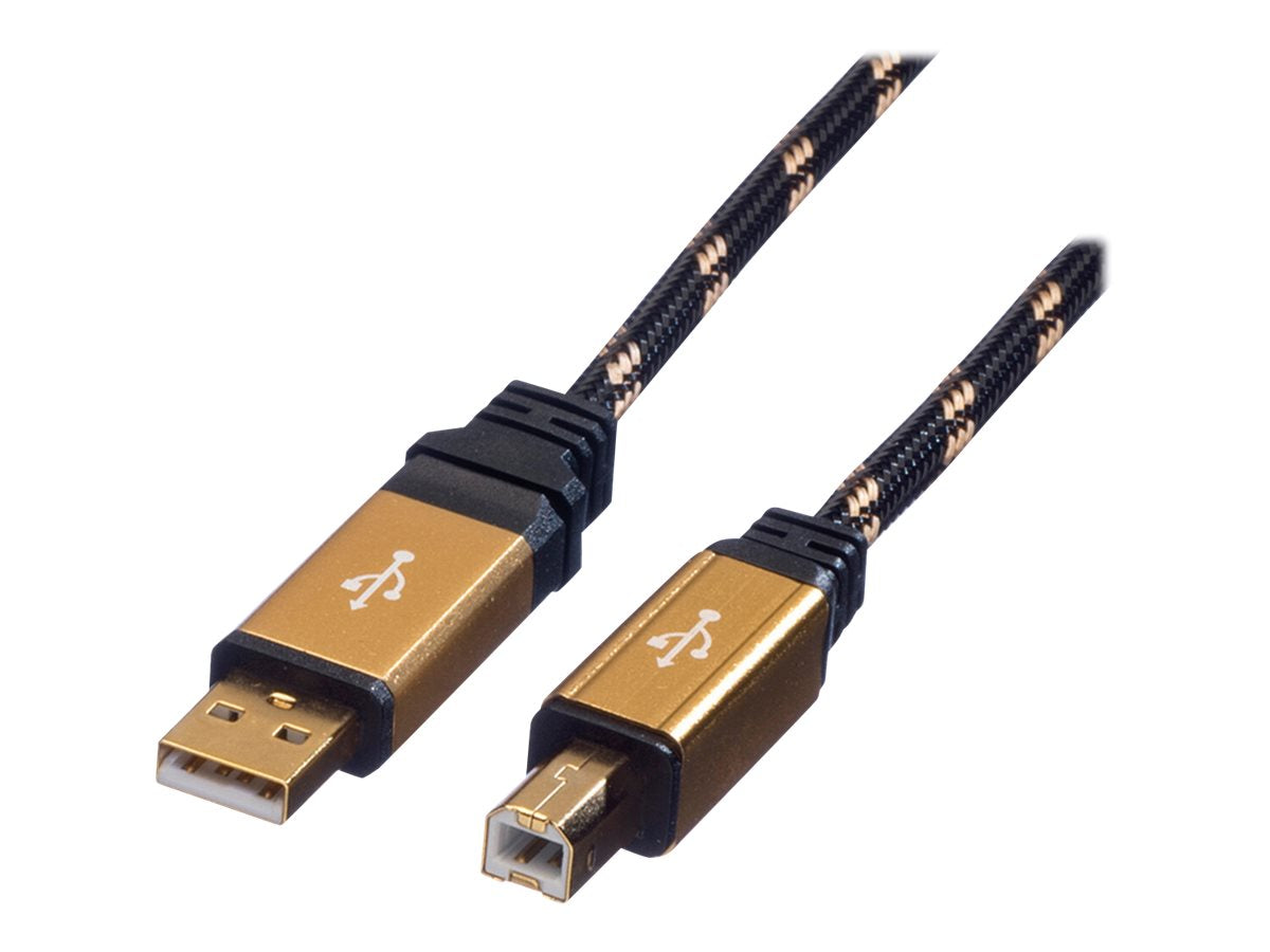 ROLINE GOLD USB 2.0 Kabel Typ A-B 4,5m Verpackung