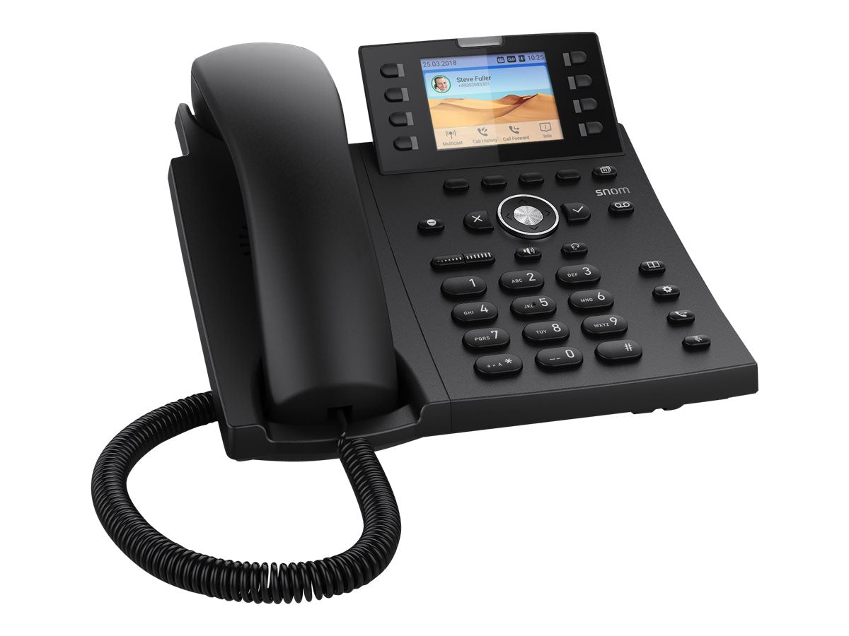 SNOM D335 Desk Telephone Vorderansicht