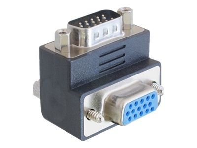 DELOCK Adapter VGA-St/Bu 270 Grad gewinkelt - Vorderansicht