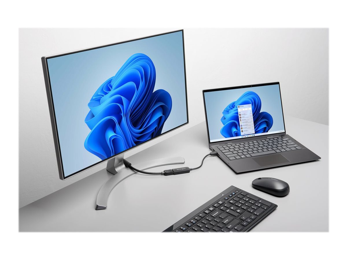 KENSINGTON CV5000DP USB-C 4K/8K auf DisplayPort 1.4 Adapter Vorderansicht