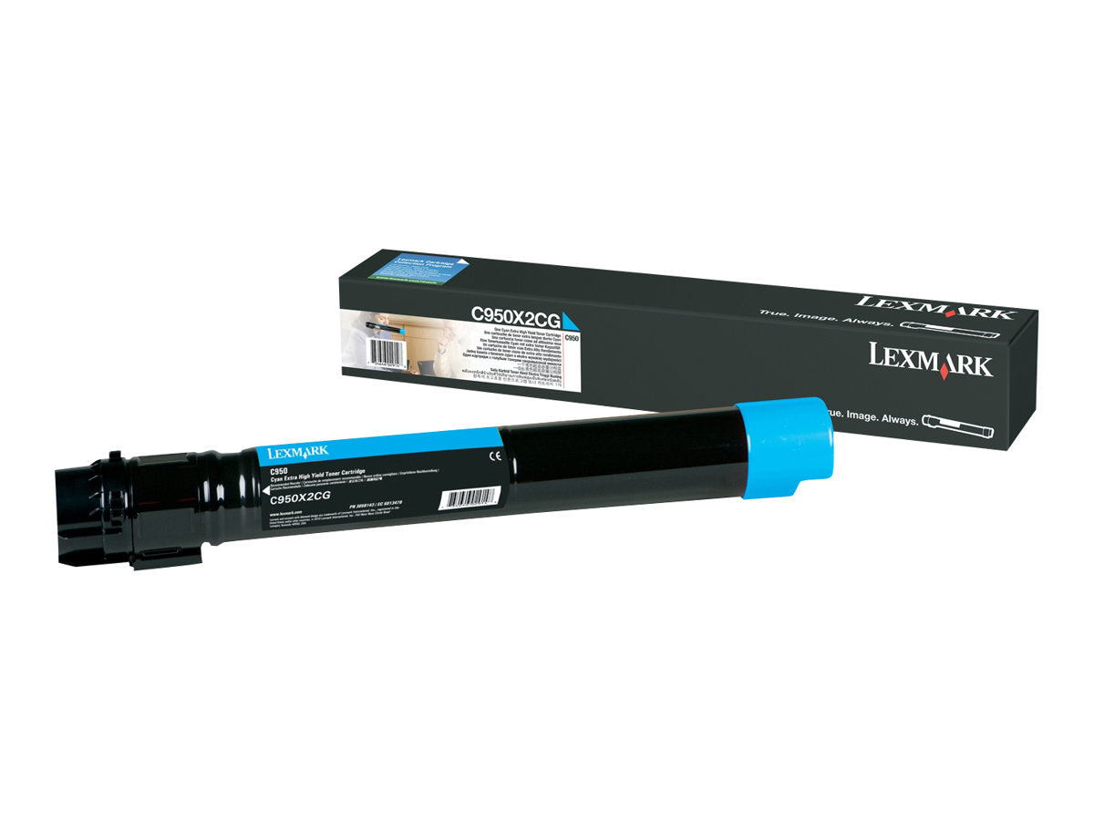 LEXMARK C950 Toner cyan Vorderansicht