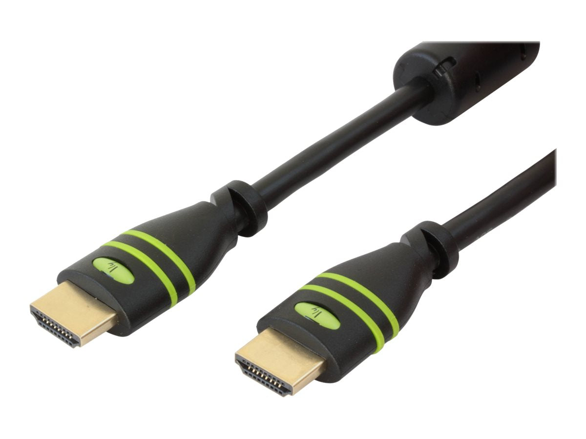 TECHLY HDMI High Speed mit Ethernet 2m Anschlusskabel Detailansicht