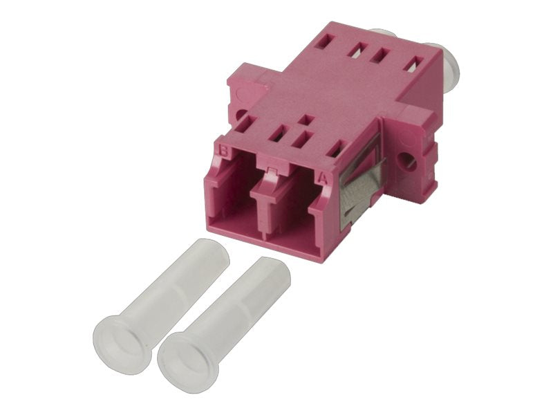 Verpackung der METZ CONNECT OpDAT Kupplung LC-Duplex OM4