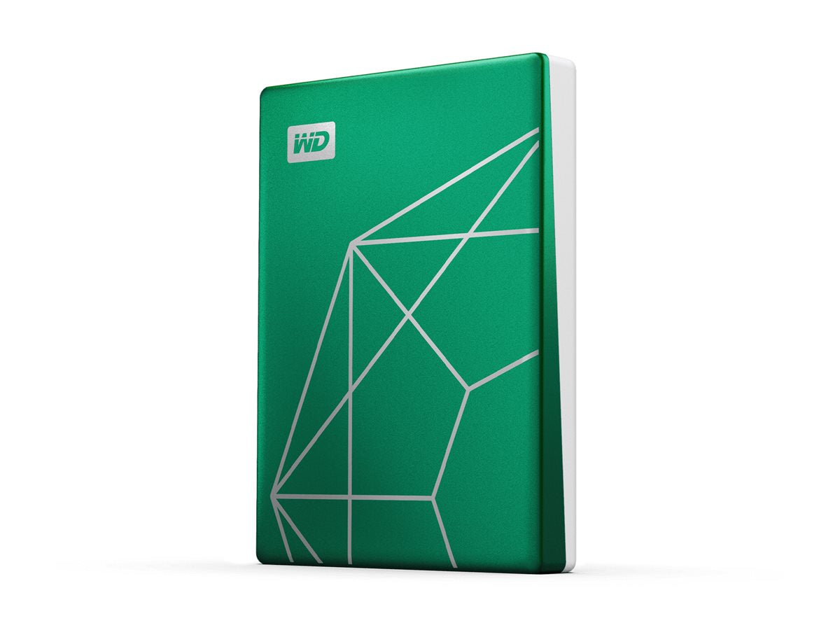 WD My Passport Ultra 2TB Green - Emerald Anniversary Edition Vorderansicht