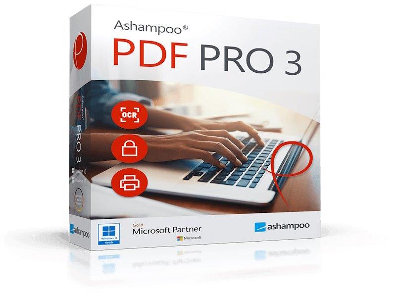 ASHAMPOO PDF Pro 4 Software Vorderansicht